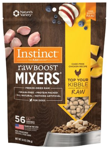 Instinct Raw Boost Mixers Chicken Recipe Grain-Free